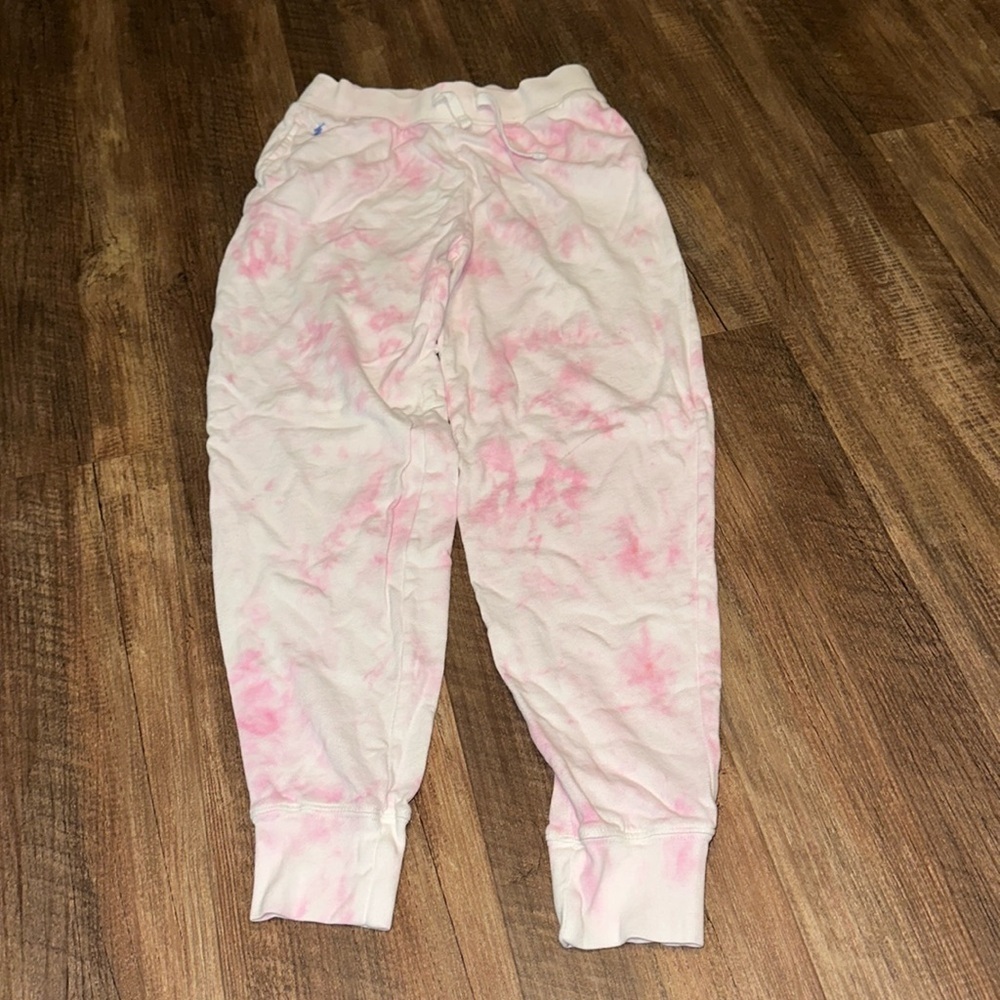 POLO RALPH LAUREN Girls Jogger Pants Tie Dye embroidered pony size L‎ (12/14)